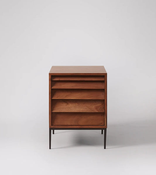 Solid Wood Bed Side Table - Wooden Bazar