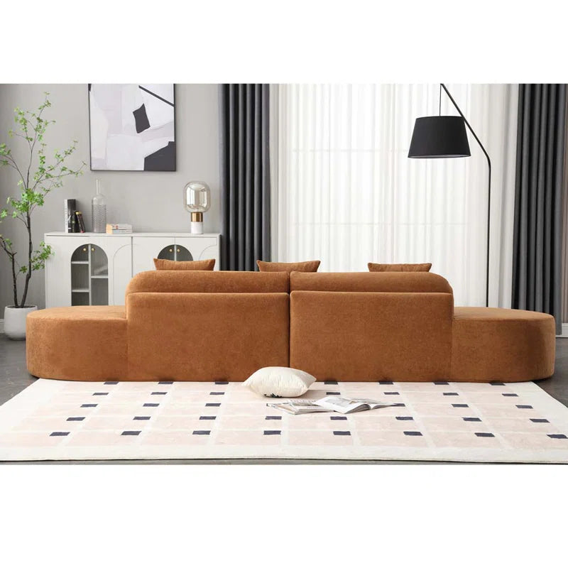 Deniquem Modern curved combination Luxury sofa set