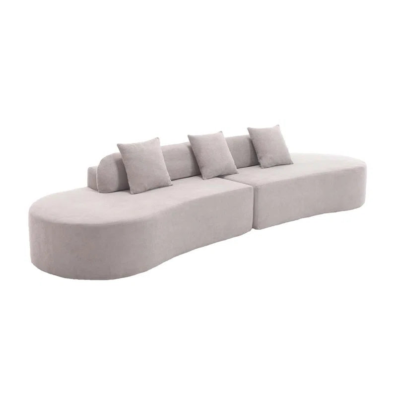 Deniquem Modern curved combination Luxury sofa set