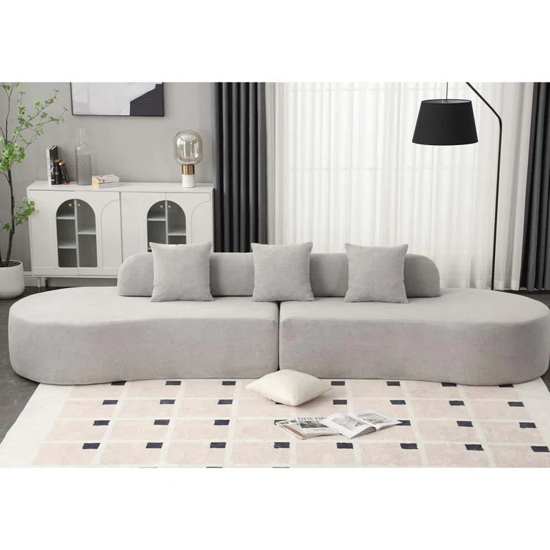 Deniquem Modern curved combination Luxury sofa set