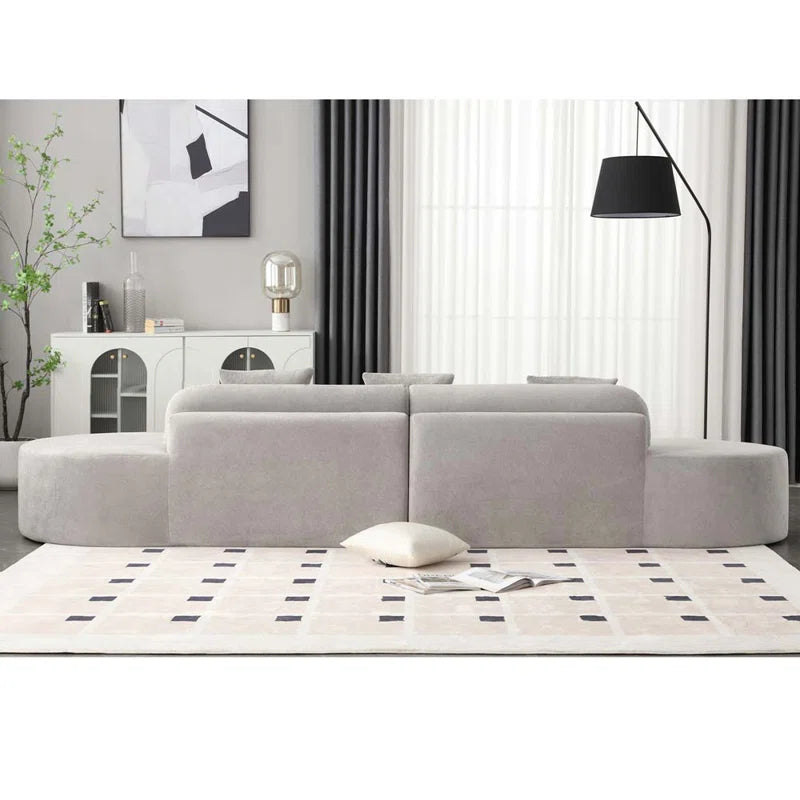 Deniquem Modern curved combination Luxury sofa set