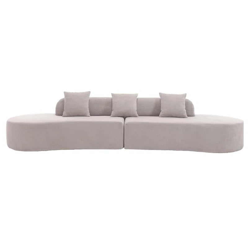 Deniquem Modern curved combination Luxury sofa set