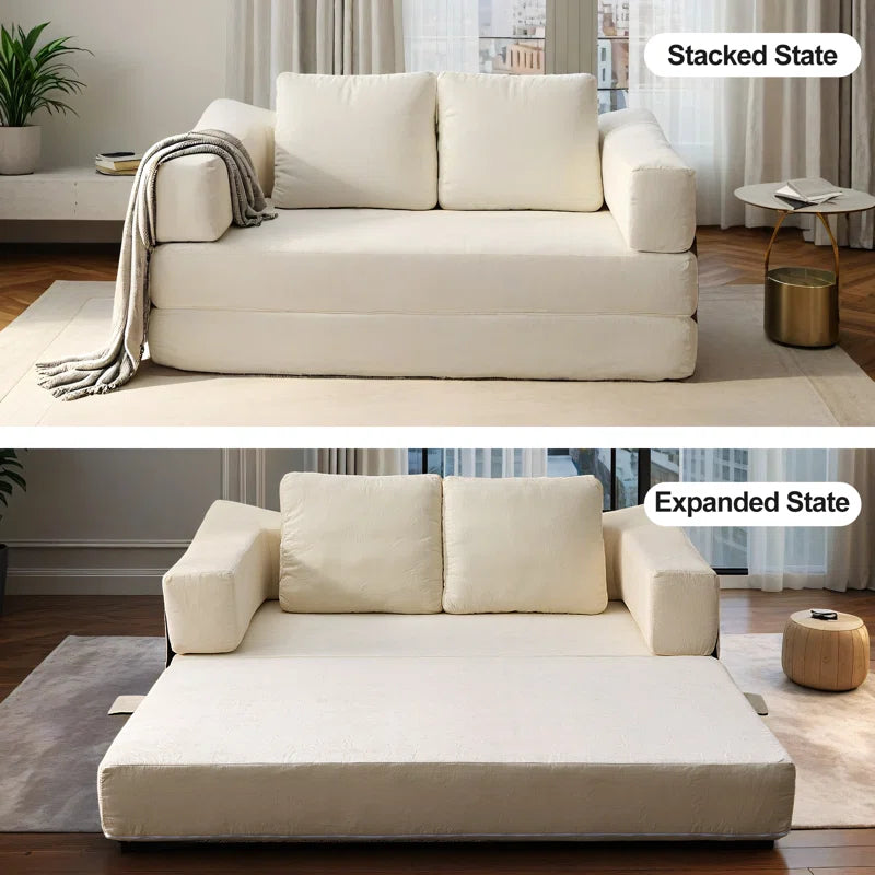 Cakin Upholstered Convertible Sleeper Sofa - Wooden bazar