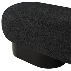 Nancion Fabric Upholstered Bench - Wooden bazar