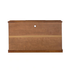 Multifunctional Wooden TV Stand with Shelf and 2 Drawers and Sturdy Legs