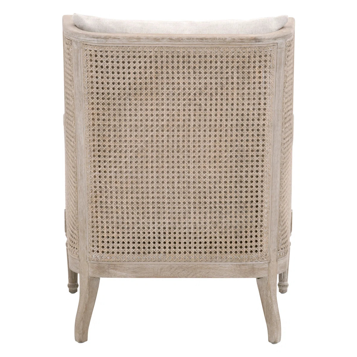Solid Wood Armchair – Durable Frame with Soft Upholstery