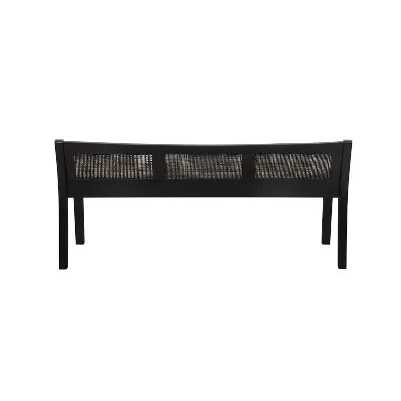 Dogger Cane Back Cushioned Bench