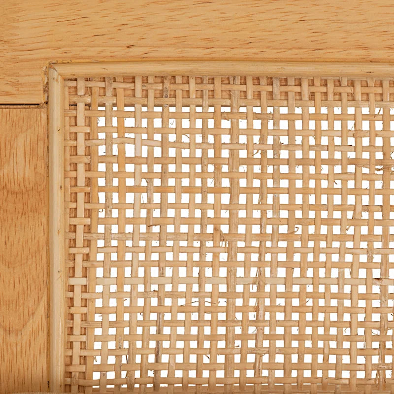 Dogger Cane Back Cushioned Bench