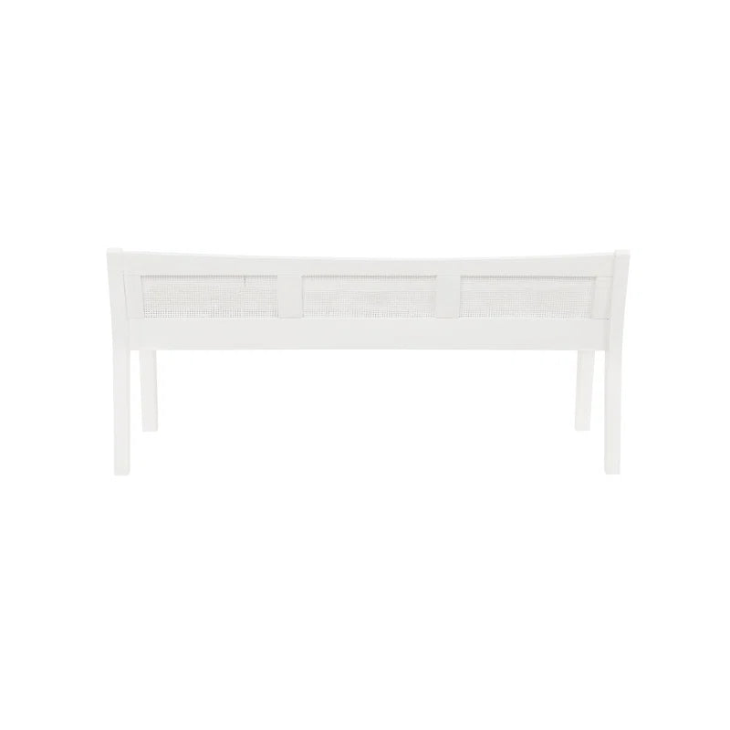 Dogger Cane Back Cushioned Bench