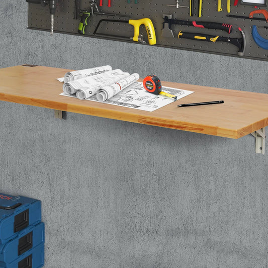 Yuvaan Floating Desk - Wooden bazar