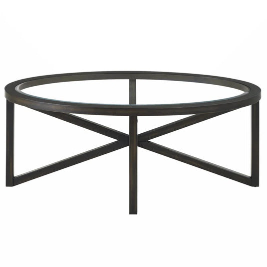 Eastchestero Tempered Glass Coffee and center Table