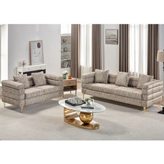 Eatontony Living Room Luxury Sofa Set