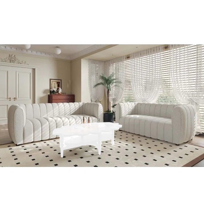 Edgeerz 2 - Piece Living Room Set Luxury Sofa Set