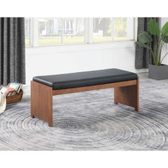 Yunusiya Upholstered Bench Solid Wood Frame