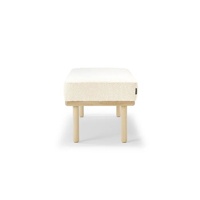 Jungkook Upholstered Bench For Modern Living - Wooden Bazar