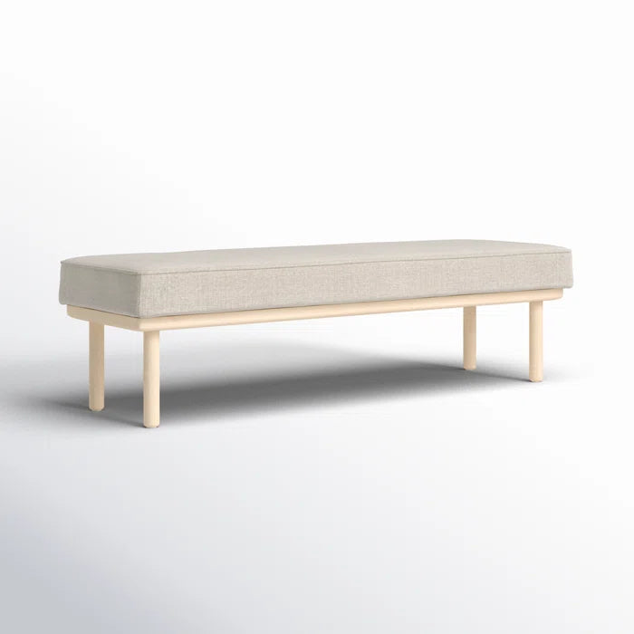 Jungkook Upholstered Bench For Modern Living - Wooden Bazar