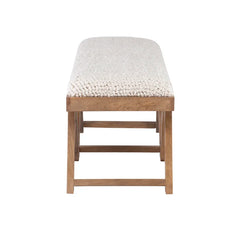 Laoche Upholstered Bench - Wooden bazar