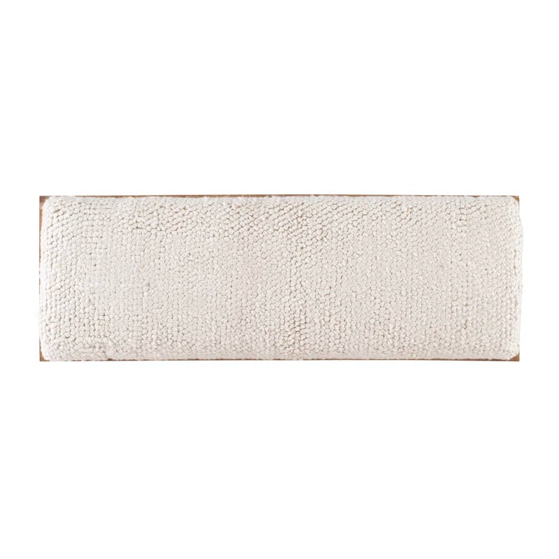 Laoche Upholstered Bench - Wooden bazar