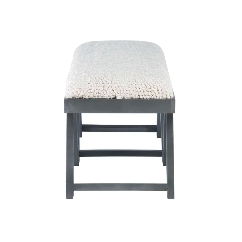 Laoche Upholstered Bench - Wooden bazar
