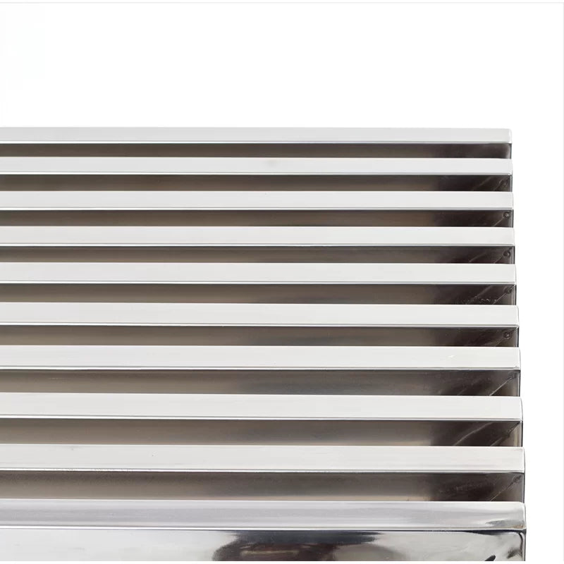 Lazmin Metal Bench stainless Steel SS-304 - Wooden Bazar
