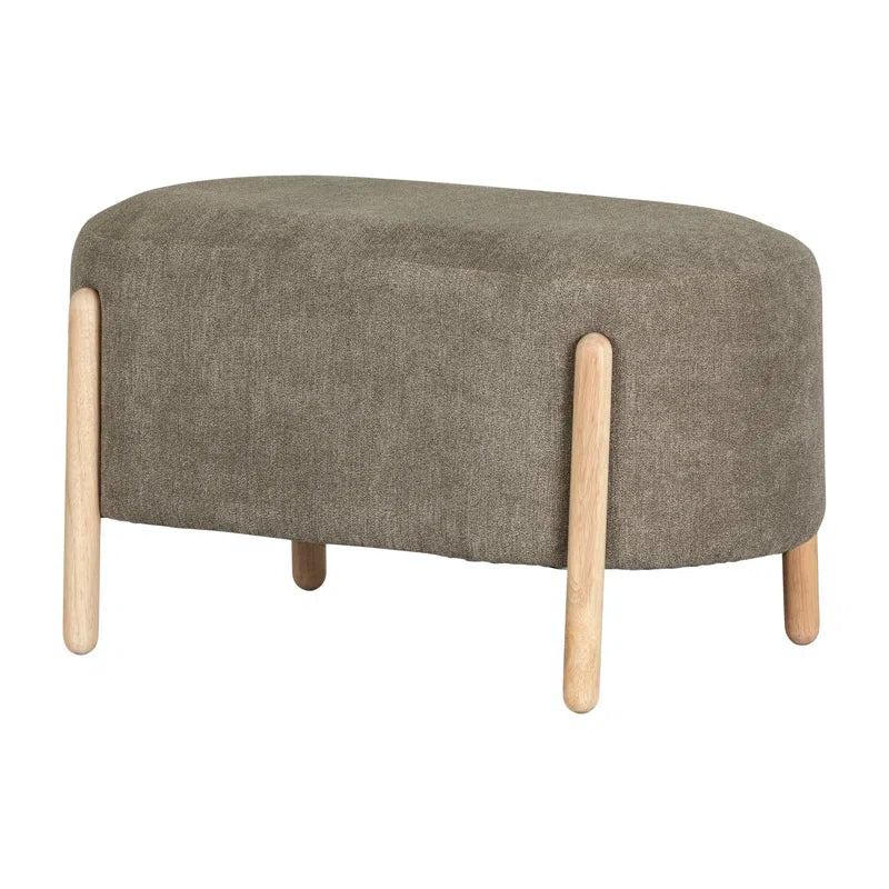 Lakkertate Polyester Blend Upholstered Bench - Wooden Bazar