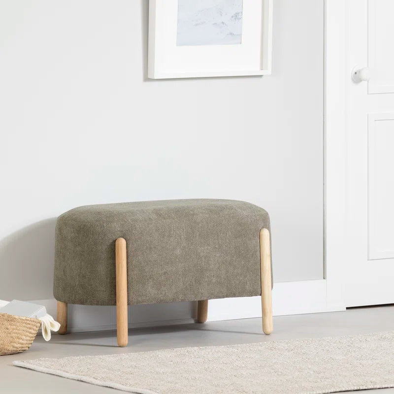Lakkertate Polyester Blend Upholstered Bench - Wooden Bazar