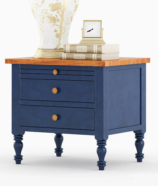 Sider Bed Side Table - Wooden Bazar