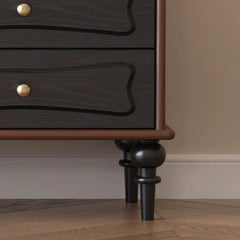 Retro Light Luxury Dresser - Wooden Bazar