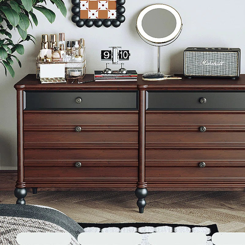 Larson French Style Vintage Dresser Extending Makeup Table - Wooden Bazar