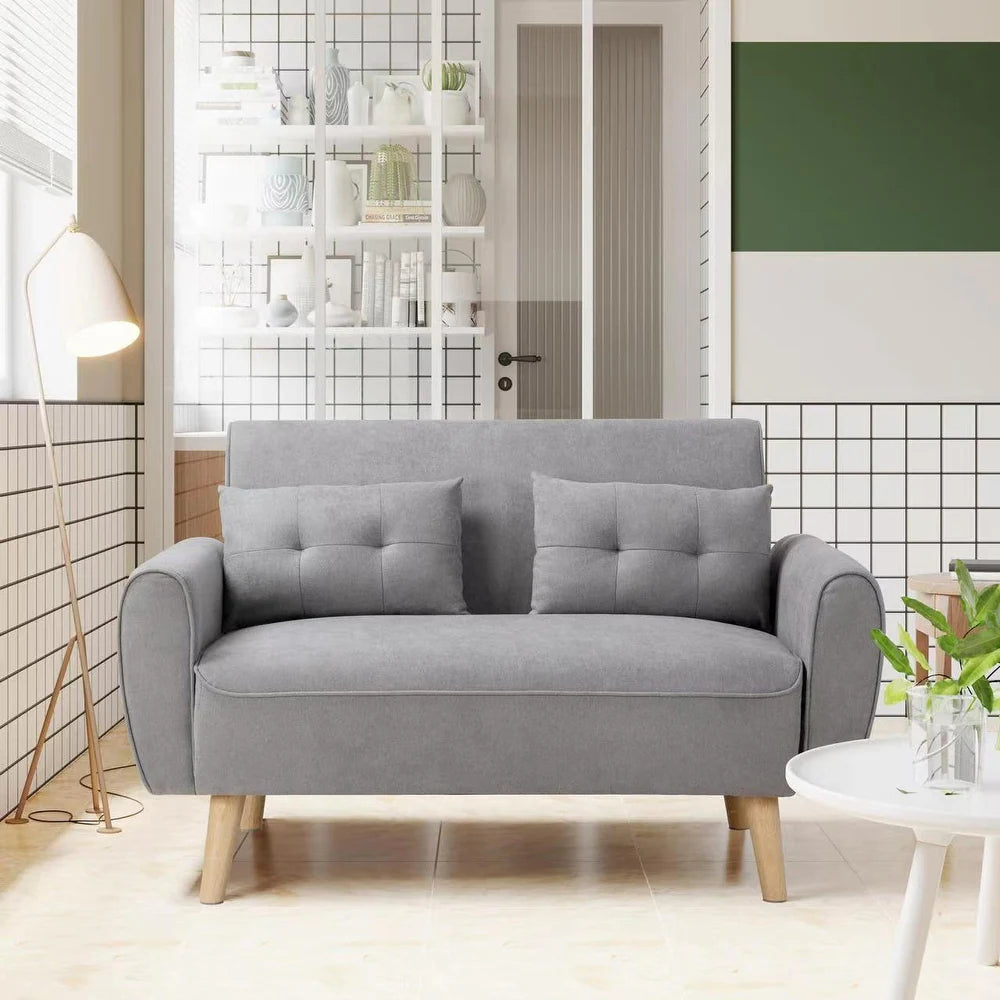 Modern Loveseat Sofa - Wooden bazar