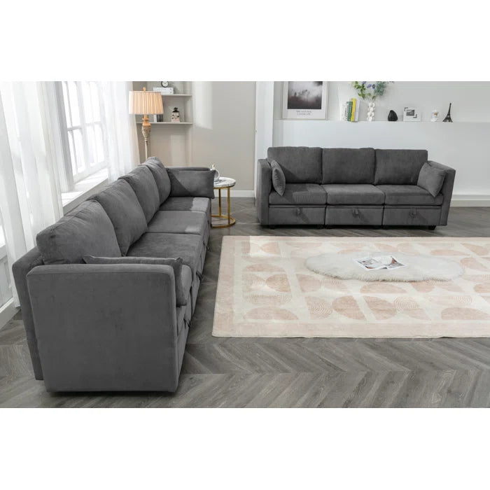 Gansetto 2 - Piece Living Room Luxury Sofa Set