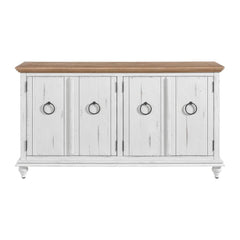 Ergert Solid Wood 65" TV Stand Console - Wooden bazar