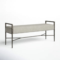 Carbolite Polyester Blend Upholstered Bench