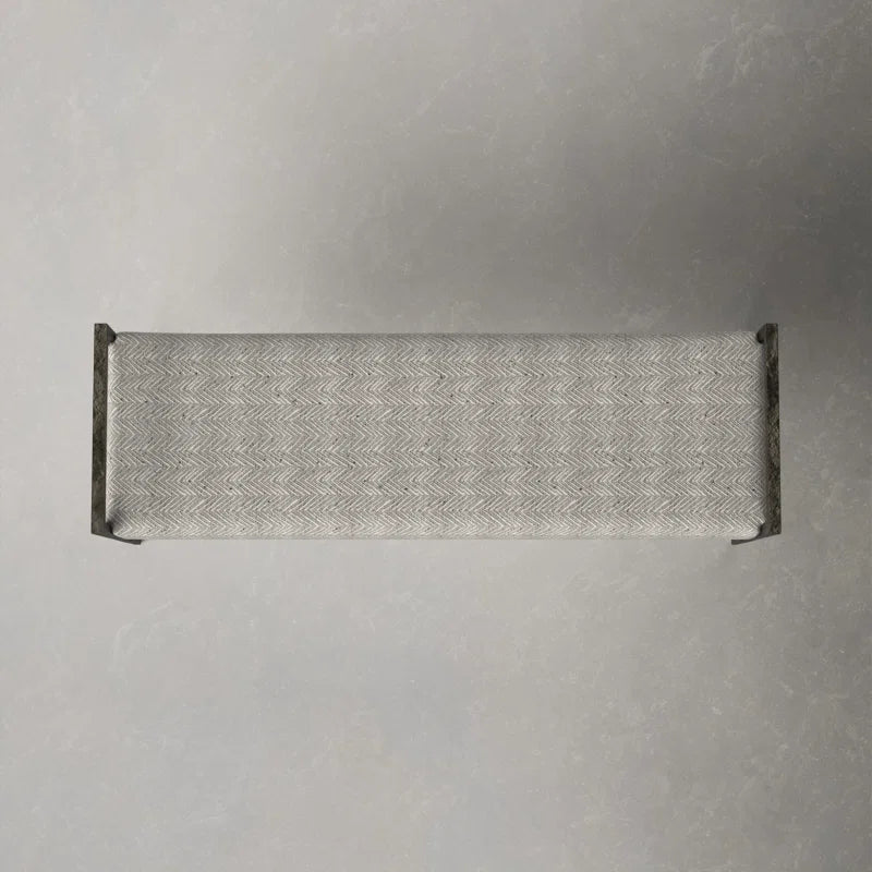 Carbolite Polyester Blend Upholstered Bench