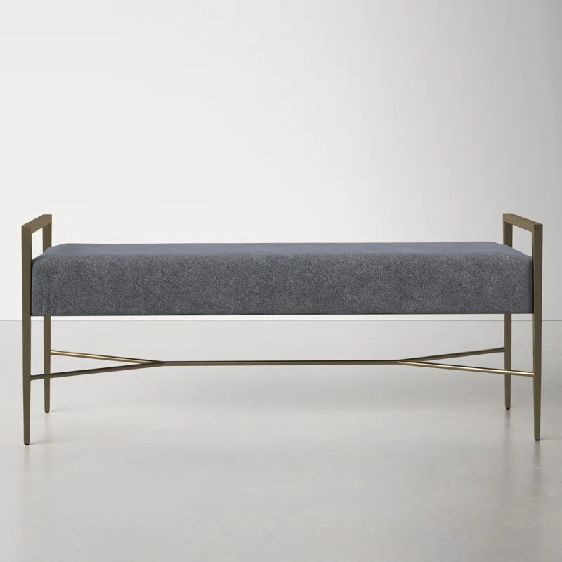 Carbolite Polyester Blend Upholstered Bench