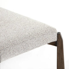 Kanstered Upholstered Bench for Modern Living - Wooden Bazar
