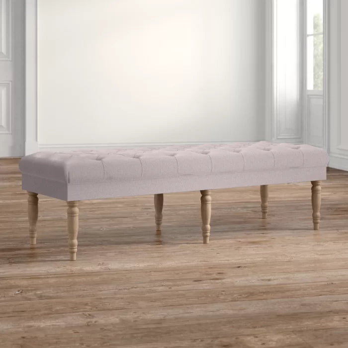 Kenpor Upholstered Bench - Wooden Bazar