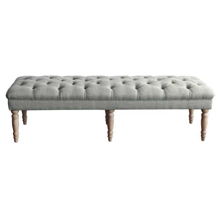 Kenpor Upholstered Bench - Wooden Bazar