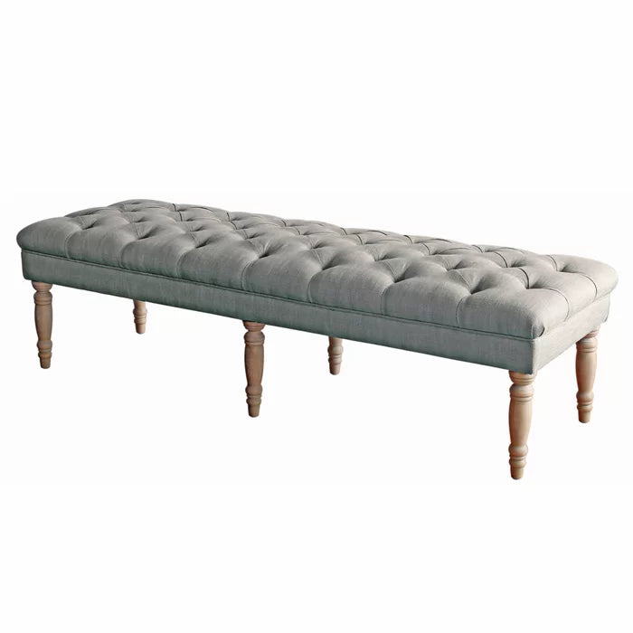 Kenpor Upholstered Bench - Wooden Bazar