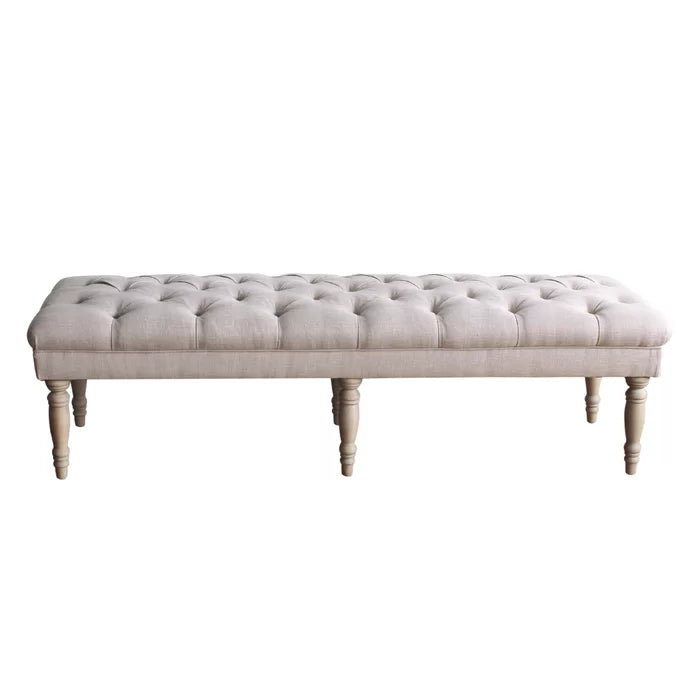 Kenpor Upholstered Bench - Wooden Bazar