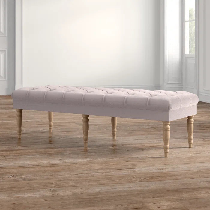 Kenpor Upholstered Bench - Wooden Bazar