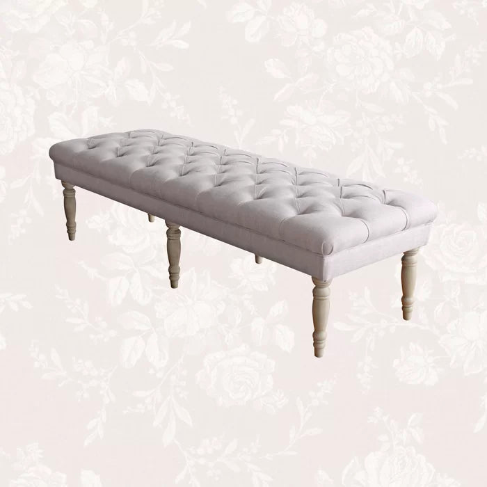 Kenpor Upholstered Bench - Wooden Bazar