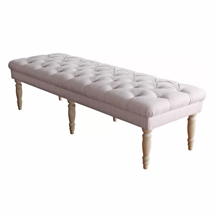 Kenpor Upholstered Bench - Wooden Bazar