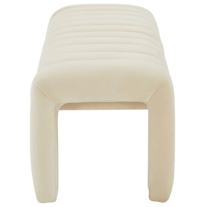 Salinoster Upholstered Bench - Wooden Bazar