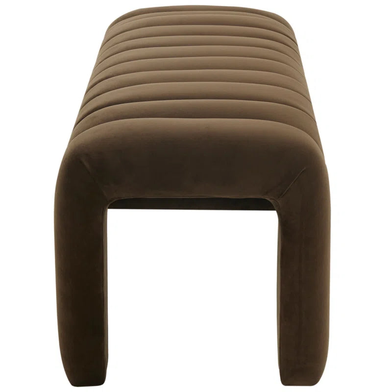 Salinoster Upholstered Bench - Wooden Bazar