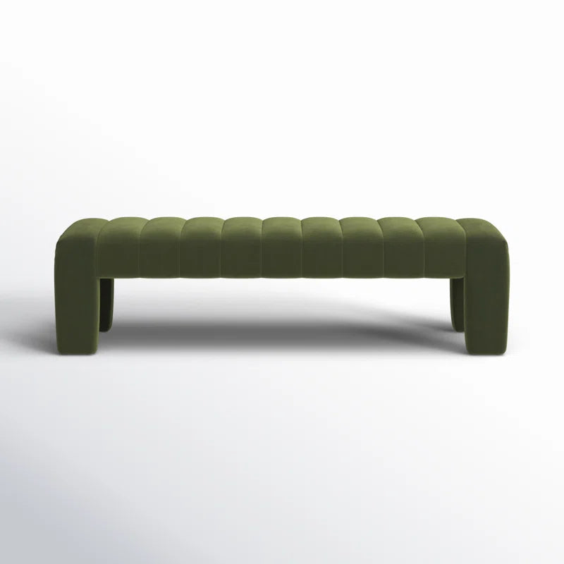Salinoster Upholstered Bench - Wooden Bazar