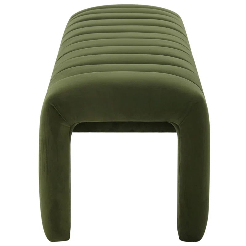 Salinoster Upholstered Bench - Wooden Bazar