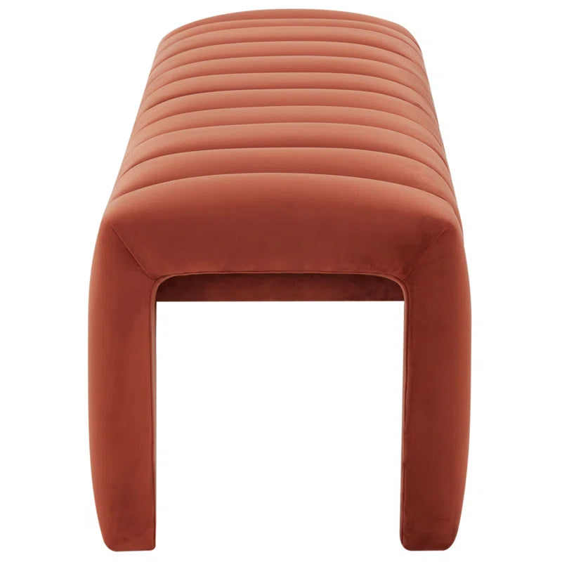 Salinoster Upholstered Bench - Wooden Bazar