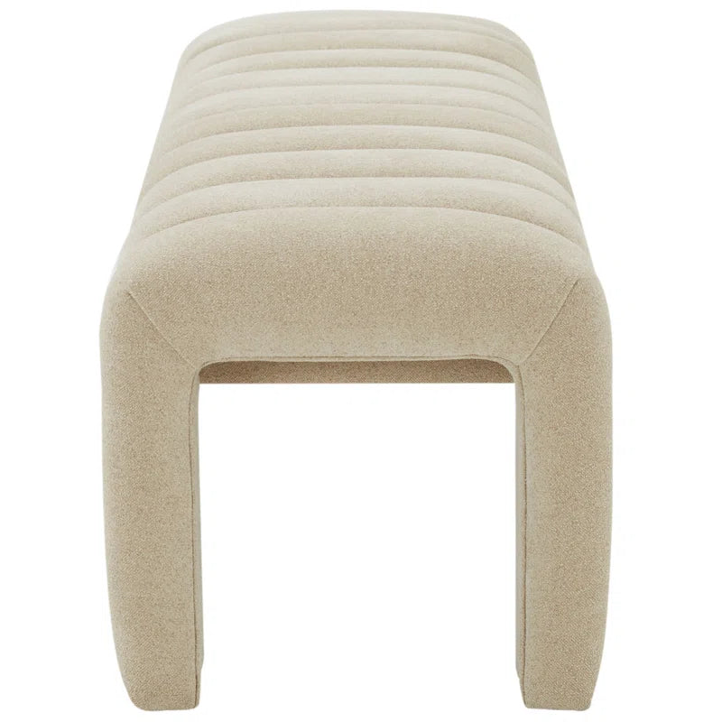 Salinoster Upholstered Bench - Wooden Bazar