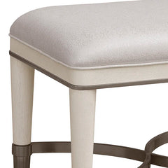 Bandrito Grace Vanity And Mirror Set With Stool - Wooden Bazar